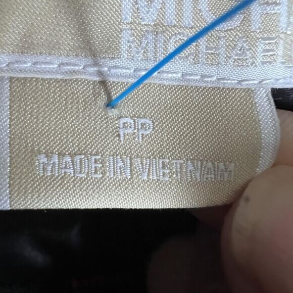 Michael Michael Kors Jacket Womens Petite Petite Black Puffer Quilted Down Coat - Picture 9 of 16